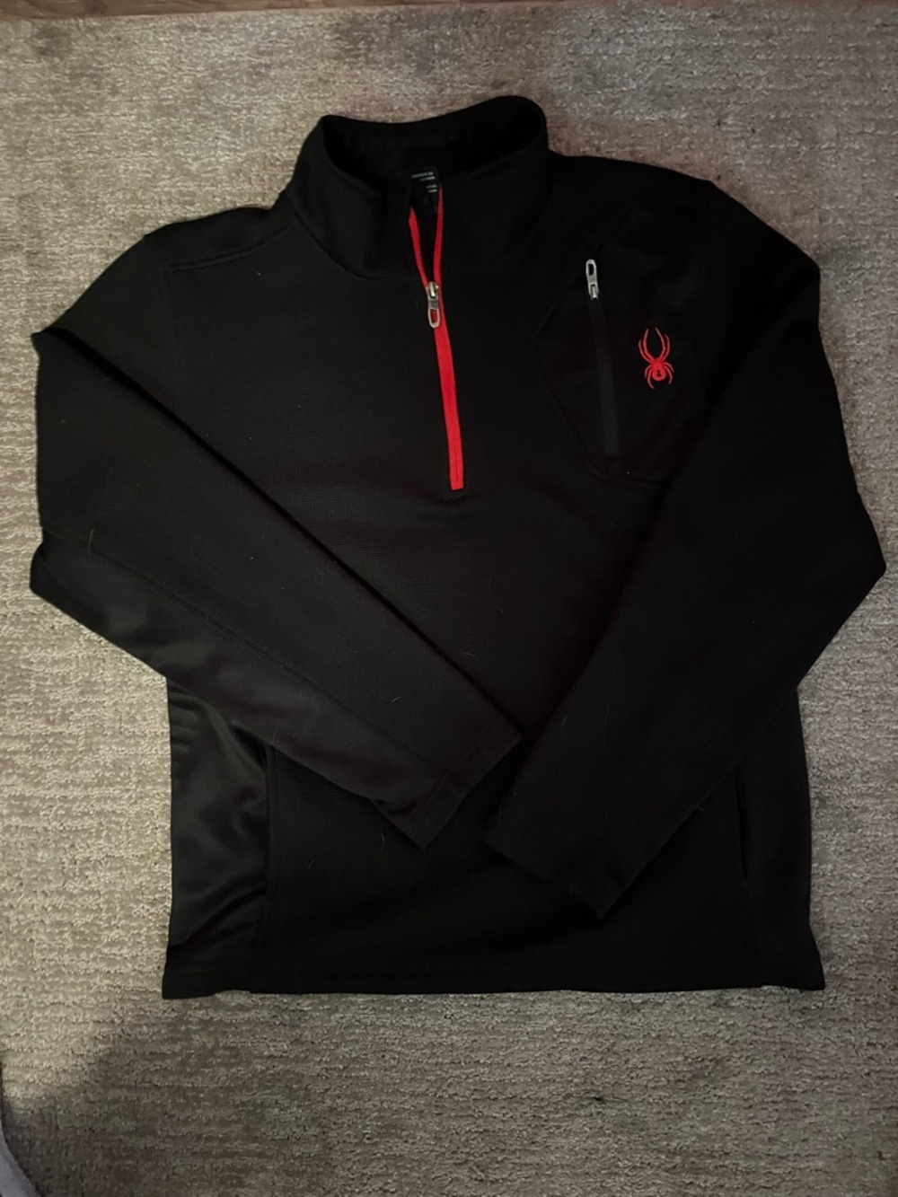 NWT MEDIUM SPYDER QUARTER ZIP